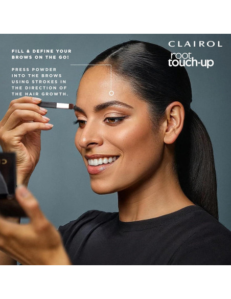 Polvo Temporal Ocultador de Raíces Clairol Negro 1.98g