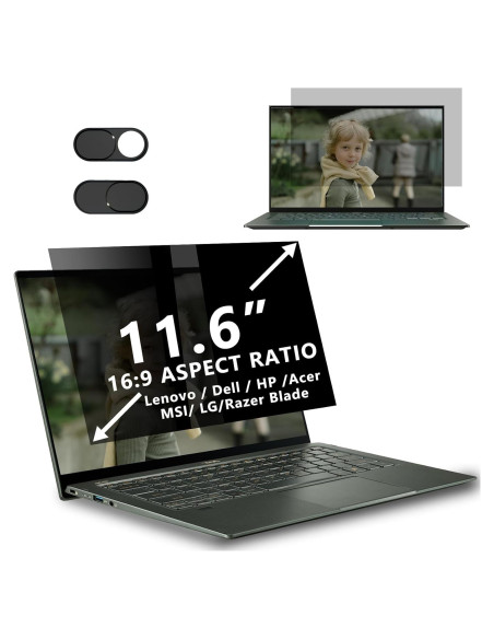 Protector de Privacidad para Laptop 11.6" YongMai FK1019 Anti-Luz Azul Protector de Privacidad para Laptop 11.6" YongMai FK1019 Anti-Luz Azul