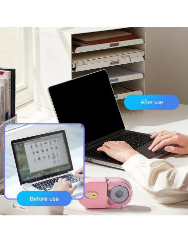 Filtro de Privacidad Magnético 15.6" Halloive para Laptop