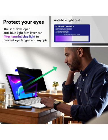 Filtro de Privacidad Magnético Peslv para Surface Laptop 13.5"
