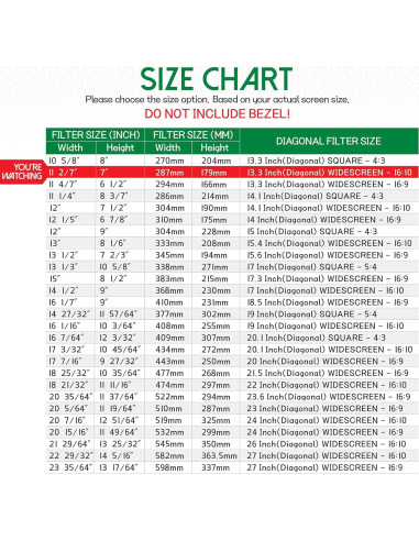 Protector de Pantalla de Privacidad ANBAC 13.3" Antirreflejo