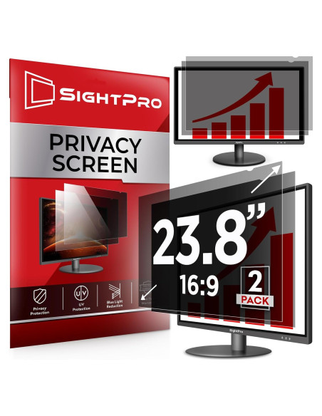 Filtro de Pantalla de Privacidad 23.8" SightPro [Paquete de 2]