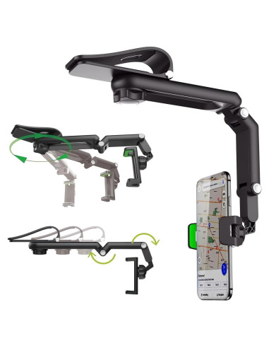 Soporte para Teléfono de Coche Ivieicip 360 Rotativo Universal