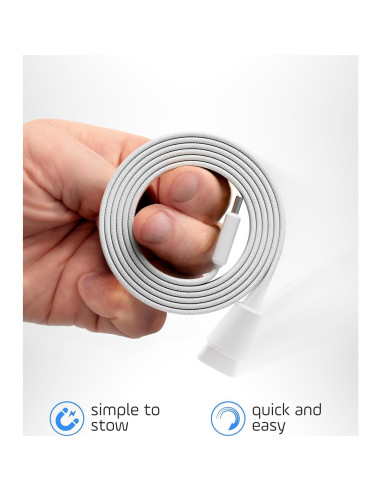 Cable Magnético USB-C a Lightning lp+ 1.0m Carga Rápida