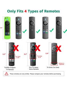 Funda Protectora Hilangsan para Control Remoto TV Stick 4K - 3 Pack 2