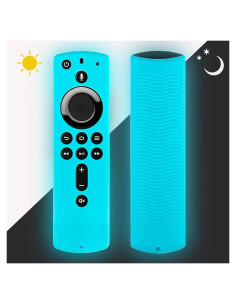 Funda de Silicona Azul Brillante para Control Remoto Firestick