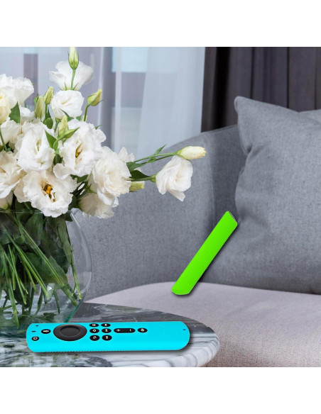Funda de Silicona Azul Brillante para Control Remoto Firestick