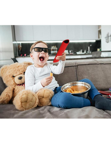 Funda de Silicona Negra para Control Remoto Fire TV Stick 4K Max