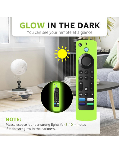 Funda de Control Remoto Silicona SOTATOO Brillo Azul Verde