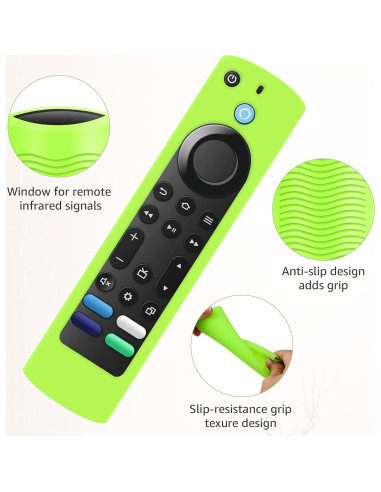 Funda de Control Remoto Silicona SOTATOO Brillo Azul Verde