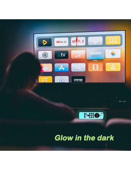 Funda de Silicona Antideslizante Azul para Control Remoto Firestick 4K