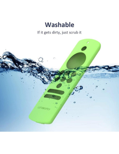 Funda de Silicona LEFXOMPHY para Control Remoto TV Stick Lite Verde