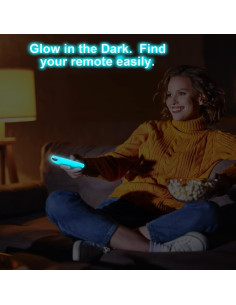 Funda de Silicona para Control Remoto Roku - Azul y Púrpura 2