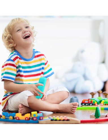 Funda de Silicona para Control Remoto Roku - Verde Cielo Púrpura
