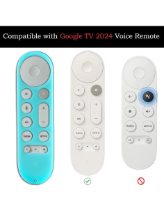 Funda Protectora Gavyqier para Control Remoto Google TV 4K 2024 2