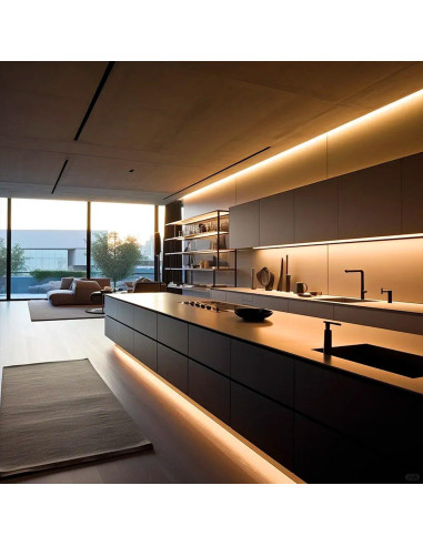 Tira LED 5m VOEWT 12V 6000K 600 LEDs Ultra Brillantes