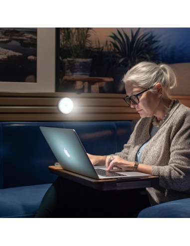 6 Luces Nocturnas Magnéticas Glooglitter con Sensor de Movimiento