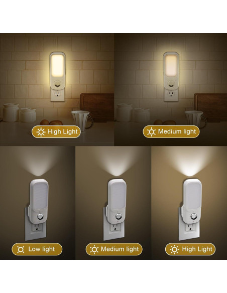 Sensor de Movimiento Luz Nocturna Breeker con Linterna 6.5x16cm