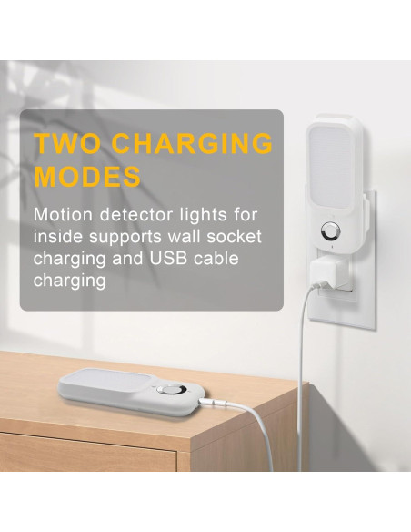 Sensor de Movimiento Luz Nocturna Breeker con Linterna 6.5x16cm