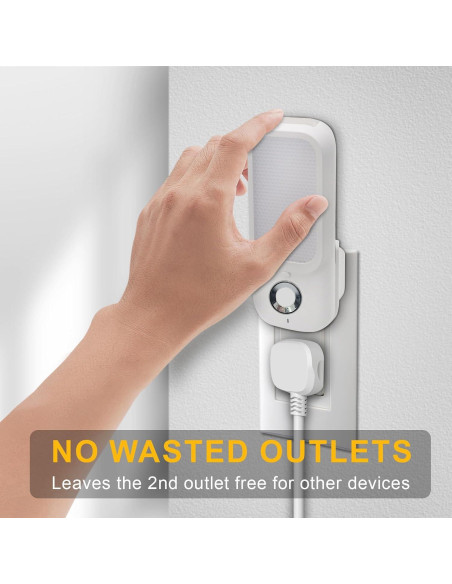 Sensor de Movimiento Luz Nocturna Breeker con Linterna 6.5x16cm