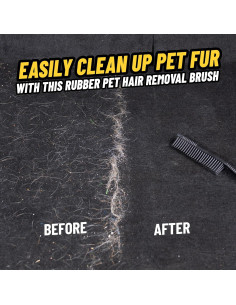 Cepillo Eliminador de Pelo de Mascotas Chemical Guys ACC_S06 - Negro 2