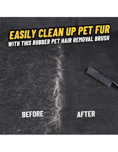 Cepillo Eliminador de Pelo de Mascotas Chemical Guys ACC_S06 - Negro