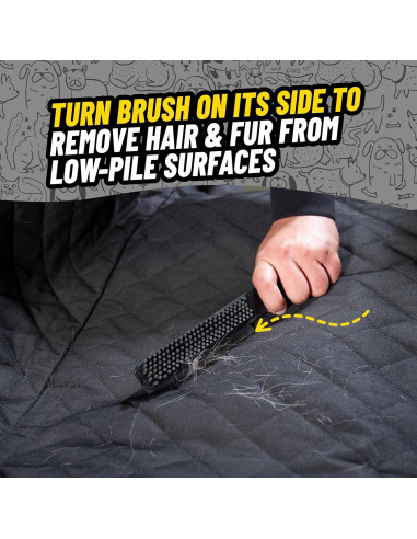 Cepillo Eliminador de Pelo de Mascotas Chemical Guys ACC_S06 - Negro