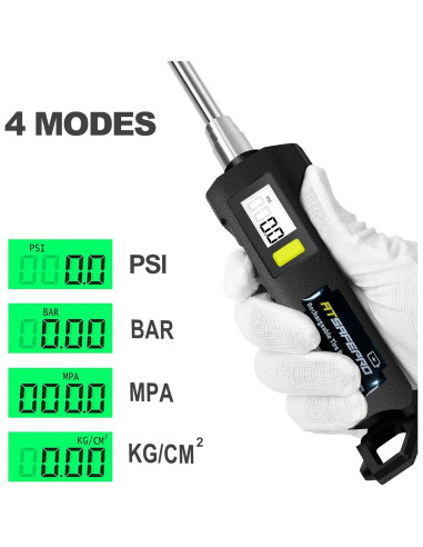 Medidor Digital de Presión de Neumáticos ATsafepro AS011-2