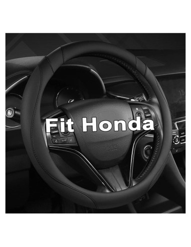 Cubierta de Volante West Llama para Honda Civic, CR-Z, S2000 35.5-36 cm