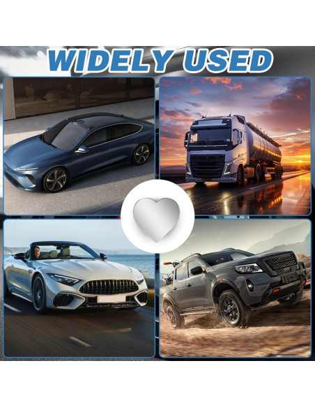 Espejos de Punto Ciego HINGTAI Corazón 2 Pcs Ajustables