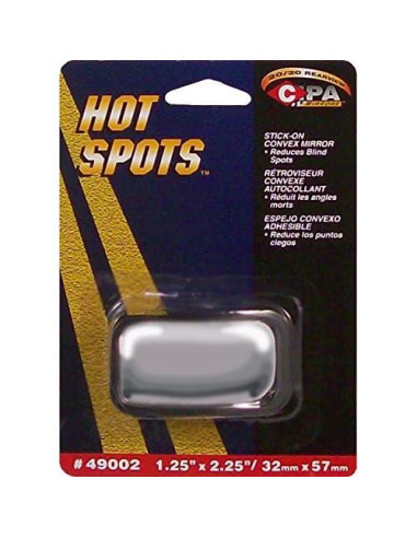 Espejo Convexo Autoadhesivo CIPA 49002 - Cuña 3.81x5.08 cm