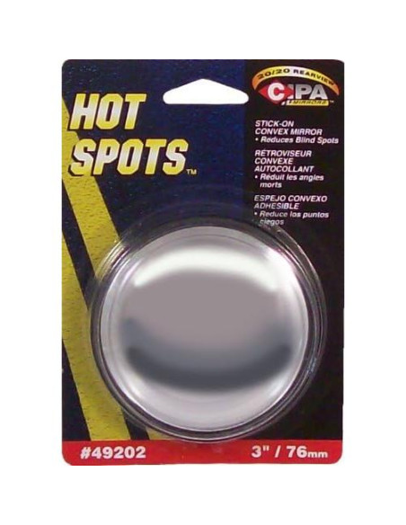 Espejo Convexo CIPA 49202 Stick-On Redondo 10.16 cm