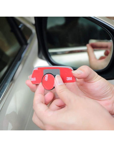 Espejos de Punto Ciego Verivue Rectangulares 8.9 cm HD - Paquete de 2