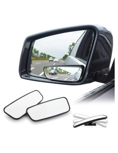 Espejo de Punto Ciego WildAuto Ajustable Rectangular HD 2pcs