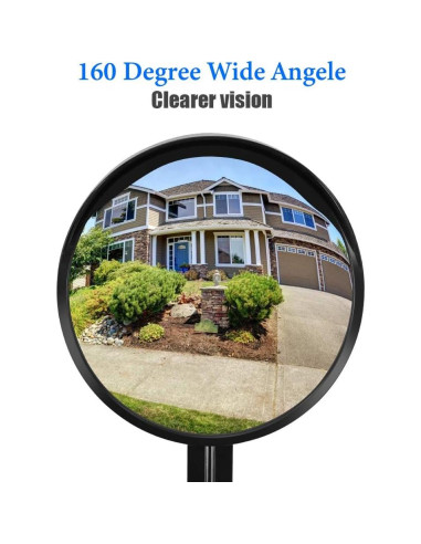 Espejo Convexo de Seguridad Ovsor 30.48 cm Ajustable