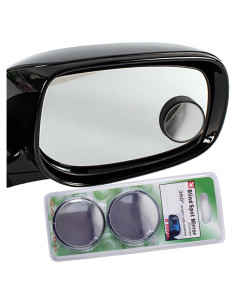 Espejos de Punto Ciego KEWAYO 50mm Convexos Ajustables 360