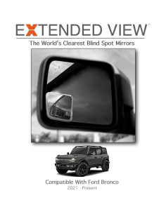 Espejos de Punto Ciego NXTGEN para Ford Bronco 2021-2023 2