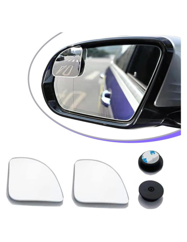 Espejos de Punto Ciego Leediga 2 Pcs Ajustables 4.57 cm