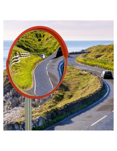 Espejo Convexo de Tráfico 61 cm - Seguridad y Visibilidad