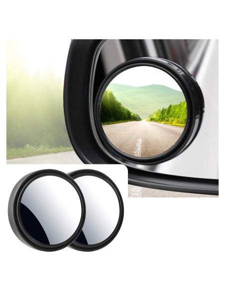 Espejos de Punto Ciego DXGTOZA 2" Redondos Ajustables HD