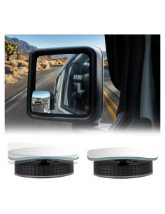 Espejos de Punto Ciego JOYTUTUS 2 Piezas Convexos Ajustables
