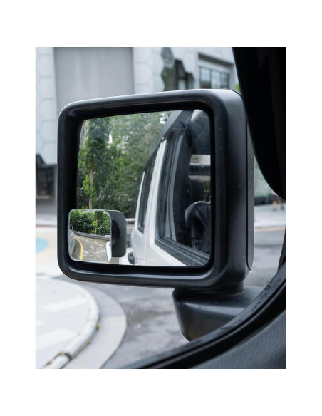 Espejos de Punto Ciego JOYTUTUS 2 Piezas Convexos Ajustables