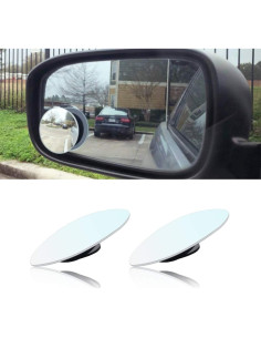 Espejo de Punto Ciego BLAU GRUN 2" Convexo HD Sin Marco 2