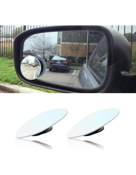 Espejo de Punto Ciego BLAU GRUN 2" Convexo HD Sin Marco