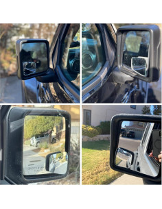 Espejo de Punto Ciego SUNPIE para Jeep Wrangler JK JL Ajustable 2