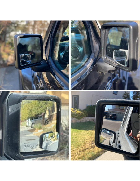 Espejo de Punto Ciego SUNPIE para Jeep Wrangler JK JL Ajustable