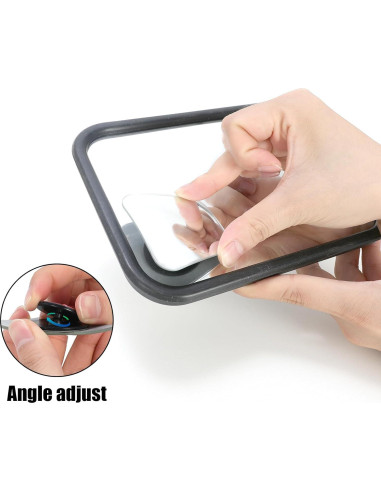 Espejo de Punto Ciego SUNPIE para Jeep Wrangler JK JL Ajustable