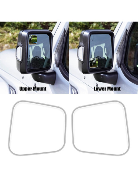 Espejo de Punto Ciego SUNPIE para Jeep Wrangler JK JL Ajustable