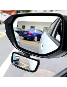 Espejo de Punto Ciego Berfi Life Rojo - 2 Paquete Ajustable 2