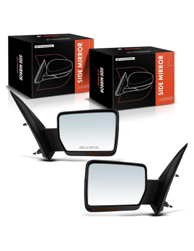 Espejos Eléctricos A-Premium para Ford F-150 2009-2011 - Cromo
